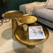 Ronde salontafel - Salon tafel - Salontafel goud 40cm