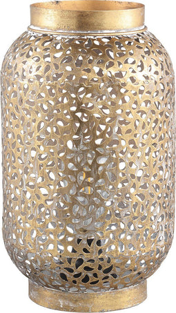 PTMD Merel Tafellamp - H30 x Ø20 cm - Ijzer - Messing