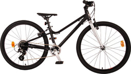Volare Dynamic Kinderfiets - Jongens - 24 inch - Mat Zwart - 8 Versnellingen - Prime Collection