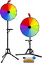 Jespro Rad van Fortuin XXL - Ø40cm - 12 Beschrijfbare Segmenten - Statief & Marker