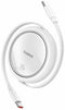 Baseus Free2Draw Mini - USB-C intrekbare kabel 100W - Wit
