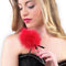 Feather Tickler with Marabou Red