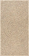 vidaXL - Vloerkleed - ZIZUR - binnen - en - buiten - 60x110 - cm - jute - look