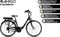 AMIGO E-Altura D1 Elektrische Fiets - E-bike 28 Inch - 49 cm - 7 Versnellingen - V-Brake - 468Wh Accu - Matzwart
