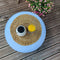 Nikki Amsterdam | The.Pouf | Multicolor RGB | LED Verlichting | Bluetooth Speaker | Bijzettafel |Tuintafel | Loungepoef | Kruk |Tuin Verlichting | Met gratis App bedienbaar | 60cm Doorsnee | Gebruiksduur: tot 8 uur