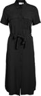 VILA VIELAINE - Blousejurk - Lange mouwen - Riem in de taille - Maat 36