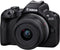 Canon EOS R50 - Systeemcamera - 24,2Mpx - RF-S 18-45mm F4.5-6.3 IS STM - Zwart