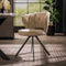 AnLi Style Stoel halfronde rug spring Zand