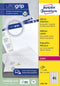 Avery L7651-100 - Mini-etiketten voor laserprinters - QuickPEEL functie (100 stuks)