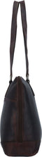 The Chesterfield Brand Leren Schoudertas Bruin Flint