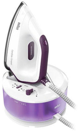 Braun CareStyle Compact IS 2144 VI - Strijkijzer 2400 W 6 bar - Paars Wit