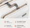 Nohrd Handbagage Koffer 35 L - Trolley Lichtgewicht - Dubbele TSA Slot - Ivoor