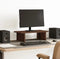 vidaXL - Monitorstandaard - 50x27x15 - cm - bewerkt - hout - bruin - eikenkleurig