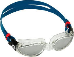 Aquasphere Kaiman - Zwembril - Volwassenen - Silver Titanium Mirrored Lens - Petrol