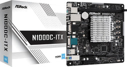 ASRock N100DC-ITX - Mini ITX Moederbord - Intel N100 4 Cores 1GHz 32GB DDR4 - 7.1 Kanalen Audio