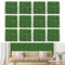 Coast Kunstgras Muurpanelen - Imitatie Gardenia Topiary - 12 stuks 50 x 50 cm Groen (12 stuks)