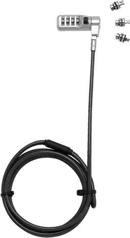 Dicota D31717 - Kabelslot - Combinatieslot 2 m - Zwart