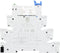 TRU COMPONENTS TC-FY-41F-2 24V Industrieel relais Nominale spanning: 24 V/AC, 24 V/DC Schakelstroom (max.): 6 A 1x NC,
