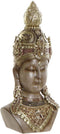 Decoratieve figuren DKD Home Decor Gouden Bruin Boeddha Hars (15 x 9 x 30 cm)