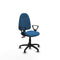 Piqueras y Crespo BFN01RT - Bureaustoel - Verstelbare hoogte - Licht Blauw
