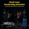 BP® AI Voice Recorder - Afluisterapparatuur - 64GB - AI Transcriptie Samenvattingen Mindmaps - Grijs