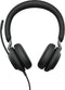Jabra Evolve2 40 - USB-C Headset - Duo model met 360° busylight - Zwart