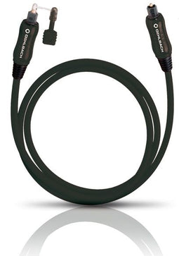 Oehlbach 0.5m Toslink - Optische digitale kabel - Hoge lichtopbrengst - Zwart