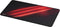 Genesis Carbon 500 Maxi Flash G2 - Muismat - Waterbestendig - Rood