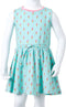 Kinderjurk met trekkoord 104 lichtmint