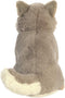 Pluche dieren knuffels wolf van 23 cm - Knuffeldieren wolven speelgoed