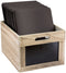 Chalkboard wooden crate