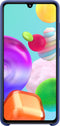 Samsung Galaxy A41 - Silicone Hoesje - Krasbestendig - Blauw