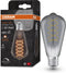 OSRAM vintage 19-6 LED lamp, smoke tint, 7.8W, 36-lm