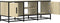 vidaXL - Tv-meubel - 100x35x41 - cm - bewerkt - hout - metaal - sonoma - eikenkleurig