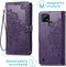 iMoshion Hoesje Geschikt voor OnePlus 10 Pro Hoesje Met Pasjeshouder - iMoshion Mandala Bookcase - Paars