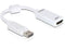 Delock 61767 - DisplayPort naar HDMI Beeldscherm Adapter - 1920 x 1200 - Wit