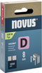 Novus D type 53 F - Platte draadnieten 8 mm boorpunt - VE=1200