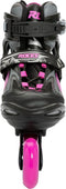 Roces Moody TIF - Inline Skates - Verstelbaar 36-40 - Zwart Roze
