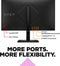 HP Omen 27q (780H4AA) - Gamingmonitor - QHD 165 Hz 1 ms - Zwart