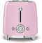 Smeg TSF02PKEU - Broodrooster - 1500W 2 sleuven 6 bruining-niveaus - Roze