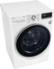 LG F4WR7012 - Wasmachine - 11 kg - 1350 tpm - TurboWash™ 39 - AI DD™ - Steam - Wit met zwarte deur