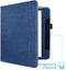 imoshion E-reader Hoesje - Geschikt voor Tolino Epos 3 - Vegan Leather Bookcase - Donkerblauw