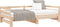 vidaXL - Uitschuifbare - slaapbank - zonder - matras - 90x190 - cm