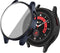 imoshion Screenprotector - Geschikt voor Samsung Galaxy Watch 4 44mm - Full Cover Hard Case / Beschermend Hoesje - Donkerblauw