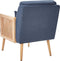 Fauteuil ORUM Stof Blauw