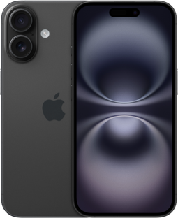Apple iPhone 16 - Smartphone - 128GB opslag - Zwart