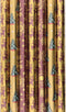 METALLIC kerstpapier cadeaupapier inpakpapier K28 - 7 rollen - 200 x 70 cm - 3 designs (7 stuks)