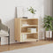 vidaXL - Dressoir - 57x35x70 - cm - bewerkt - hout - sonoma - eikenkleurig