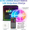 Lideka® - LED strip 10 Meter - RGB-IC - Dreamcolor - App bediening - 16 miljoen kleuren (2 stuks)