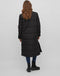 VILA VINILLY L/S NEW HIGH NECK LONG COAT - Dames Jas - Ritssluiting - Maat 34